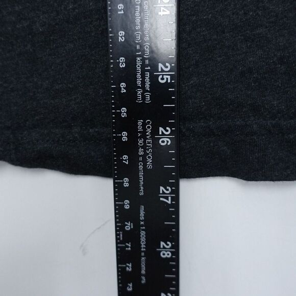 Puma T-Shirt Men's Medium Black Logo Graphic Crew Neck Short Sleeve Pullover - Picture 5 of 6